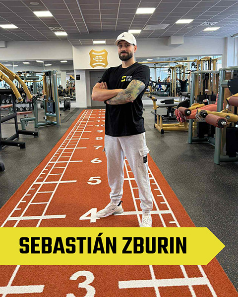 Fitness tréner Sebastián Zburin - Senica